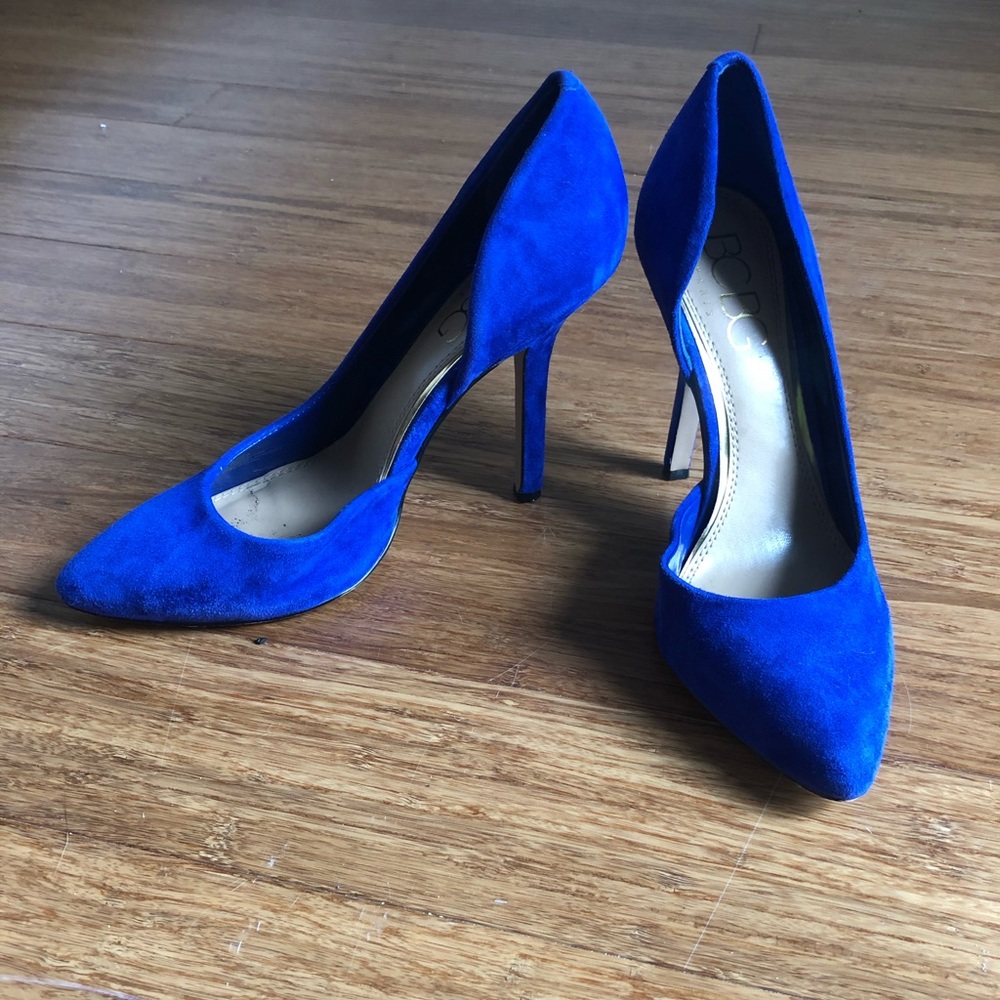 BGBG Paris Cobalt Blue Heels